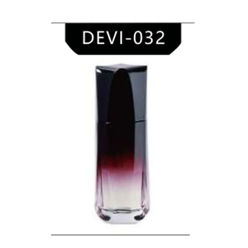 Chai nước hoa thủy tinh trụ đen tím (DEVI-032) – mã NXG0027