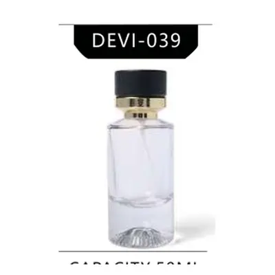 Chai nước hoa thủy tinh trụ tròn 50ml (DEVI-039) – mã NXG0030