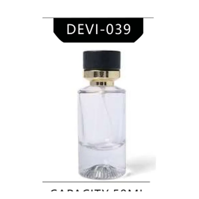 Chai nước hoa thủy tinh trụ tròn 50ml (DEVI-039) – mã NXG0030