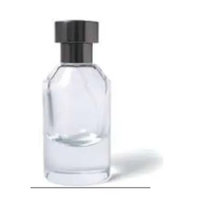 Chai nước hoa thủy tinh trụ tròn đáy dày nắp đen – mã NXG0031
