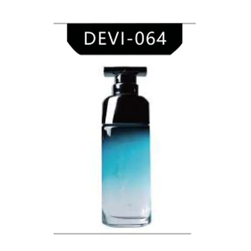 Chai nước hoa thủy tinh xanh chuyển màu (DEVI-064) – mã NXG0050