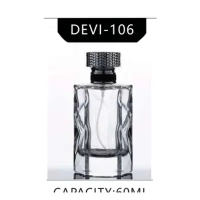 Chai nước hoa thủy tinh vân xoắn 60ml (DEVI-106) – mã NXG0090