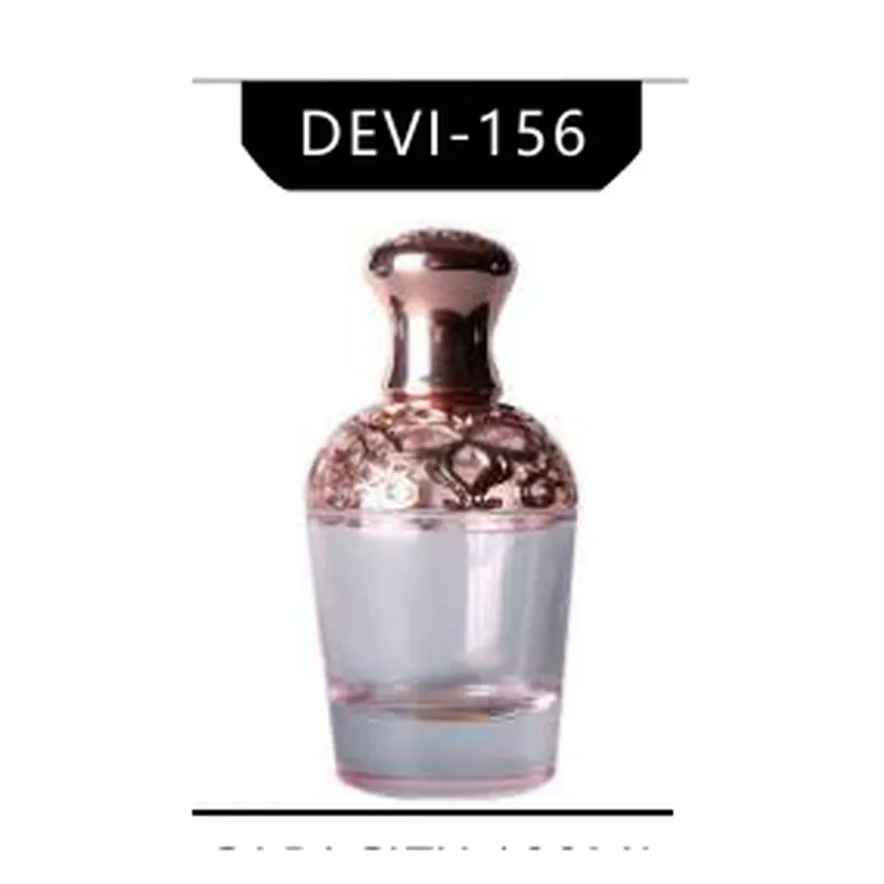 Chai nước hoa thủy tinh nắp chạm hồng (DEVI-156) – mã NXG0128