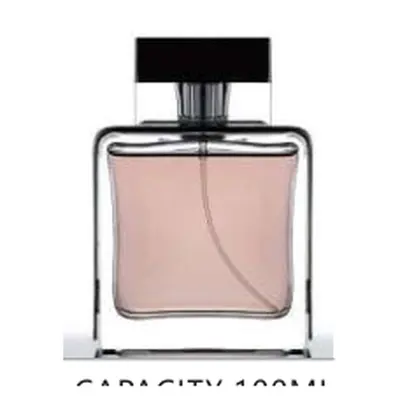 Chai nước hoa thủy tinh vuông hồng 100ml – mã NXG0134