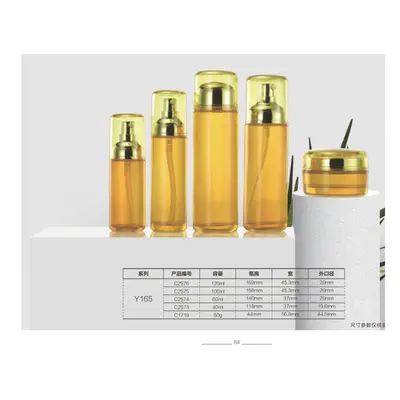 Bộ chai + hũ thủy tinh xanh ngọc nắp bạc – ảnh 2
