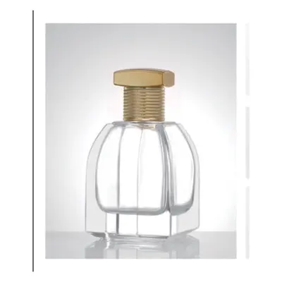Chai nước hoa thủy tinh bát giác nắp ren vàng – mã NXG0273
