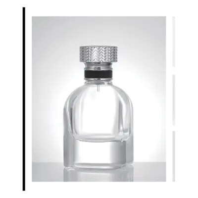 Chai nước hoa thủy tinh vai tròn nắp vân bạc – mã NXG0275