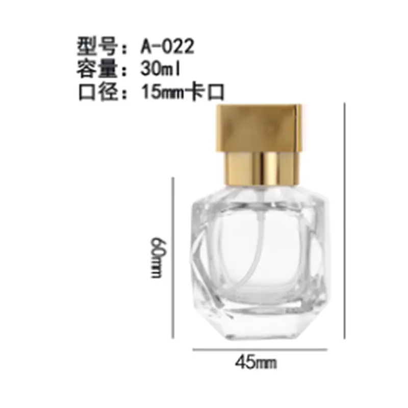 Chai nước hoa 30ml nắp vàng (A-022) – mã NXG0354