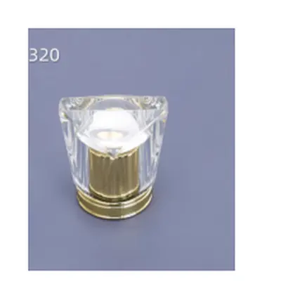 Nắp nước hoa acrylic lõi vàng – ảnh 2