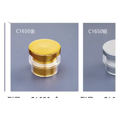 Nắp nước hoa acrylic mặt vàng / bạc (C1650) – mã NXG0382
