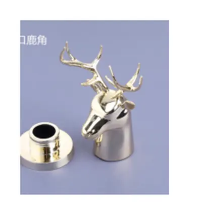 Nắp nước hoa hợp kim đầu thú (dê, hươu) – ảnh 2