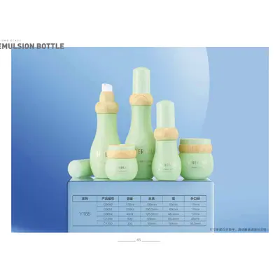 Bộ chai + hũ thủy tinh dáng hồ lô xanh mint – mã NXG0416