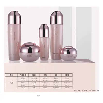 Bộ chai + hũ thủy tinh tím chuyển trắng – ảnh 2