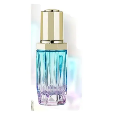 Bộ chai + hũ thủy tinh xanh ngọc đa giác T39 – ảnh 2