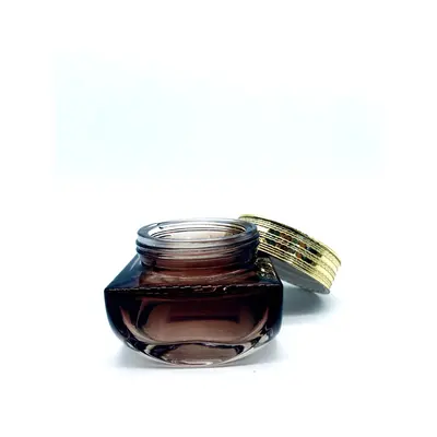 Bộ chai xịt thủy tinh + hũ kem nâu chuyển trong nắp vàng 120ml – ảnh 4