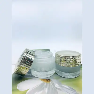 Bộ chai xịt thủy tinh + hũ kem trong nắp bạc 120ml – ảnh 5