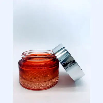 Bộ chai xịt thủy tinh + hũ kem đỏ chuyển trong nắp bạc 120ml – ảnh 5