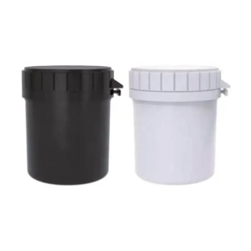 Hũ nhựa có quai xách (đen, trắng) – mã NXH0022