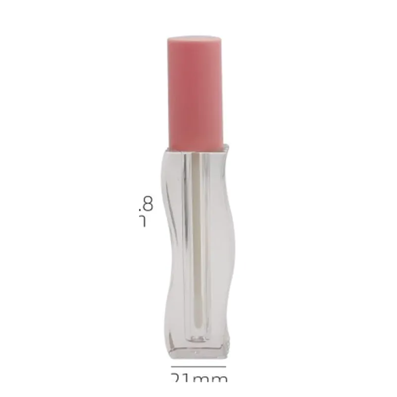 Vỏ son kem thân lượn sóng nắp hồng – mã NXM0016