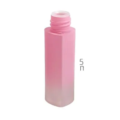 Vỏ son kem vuông hồng chuyển màu 4ml nắp trái tim – ảnh 2