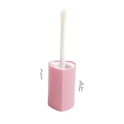 Vỏ son kem vuông hồng chuyển màu 4ml nắp trái tim – ảnh 3