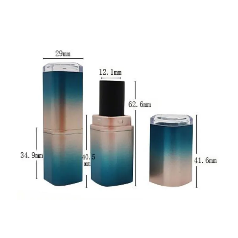 Vỏ son thỏi chuyển màu xanh – vàng – mã NXM0061