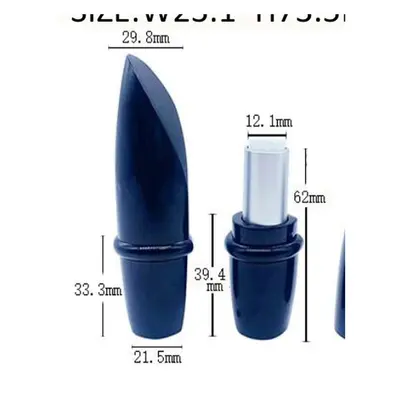 Vỏ son thỏi xanh navy nắp nhọn – mã NXM0072