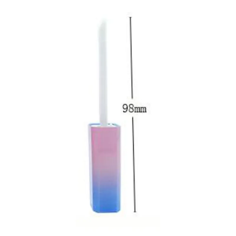 Vỏ son bóng nắp vuông hồng – xanh chuyển màu – mã NXM0139
