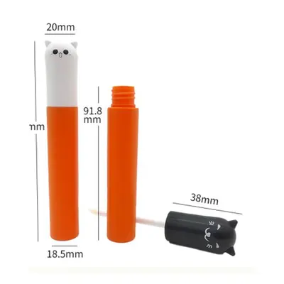 Vỏ son kem cam nắp mèo 15ml / 13ml – mã NXM0143