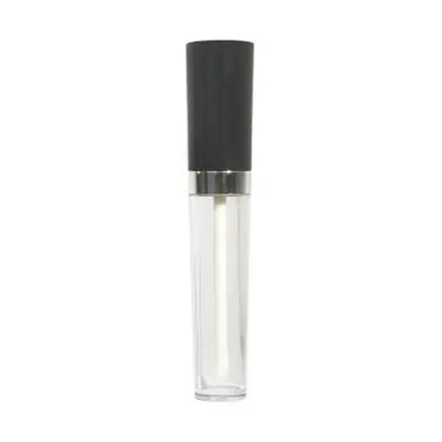 Vỏ son bóng tròn trong nắp đen viền bạc – mã NXM0172