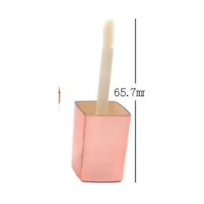 Vỏ son bóng vuông nắp vàng hồng 4.5ml – ảnh 3