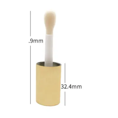 Vỏ son bóng vuông nắp vàng 4ml / 3ml – ảnh 2