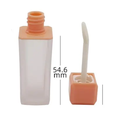 Vỏ son bóng vuông nắp cam đào – ảnh 3