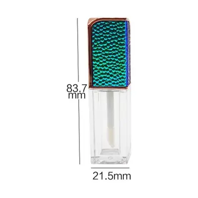 Vỏ son bóng nắp vân da rắn ánh kim 5ml / 3ml – mã NXM0266