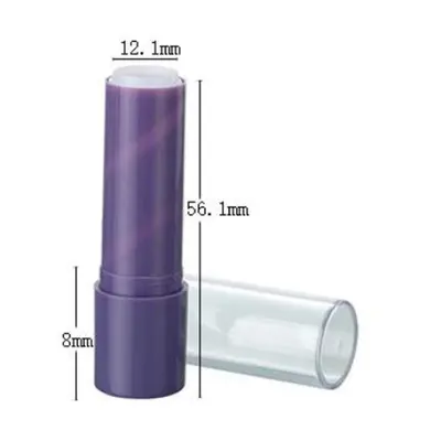 Vỏ son dưỡng tím 3.5g – ảnh 2