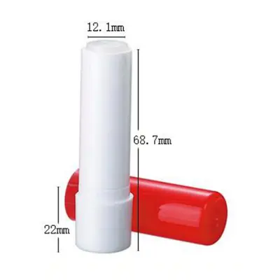 Vỏ son dưỡng trắng nắp đỏ – mã NXM0388