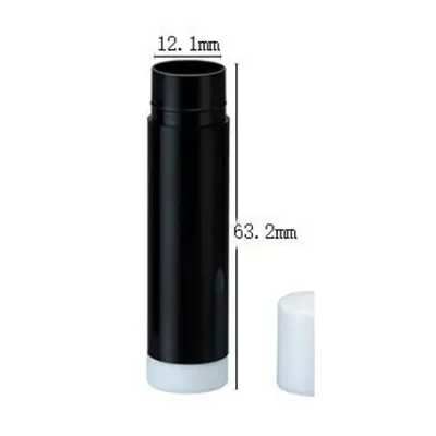 Vỏ son dưỡng đen – trắng – mã NXM0400