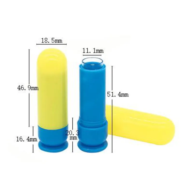 Vỏ son dưỡng xanh – vàng 3g – mã NXM0459
