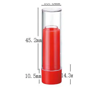 Vỏ son dưỡng mini đỏ 3g / 1.2g – ảnh 1