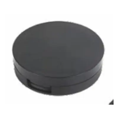 Hộp phấn 2 tầng tròn đen có gương 45mm – ảnh 2