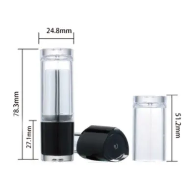 Vỏ son thỏi đen nhũ nắp trong – ảnh 3