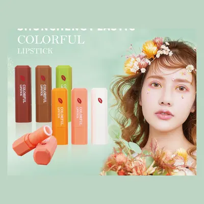 Bộ vỏ son thỏi nhiều màu (Colorful Lipstick) – mã NXM0603