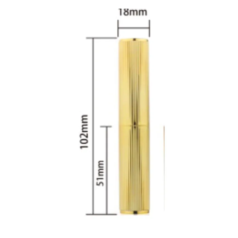 Vỏ son thỏi vàng vân sọc 102mm – mã NXM0664