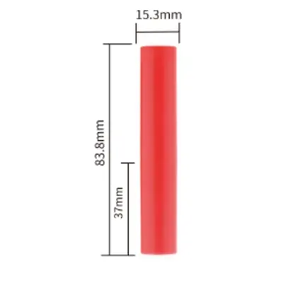 Vỏ son thỏi mảnh 15mm nhiều màu (xanh ngọc, hồng, đỏ) – ảnh 4