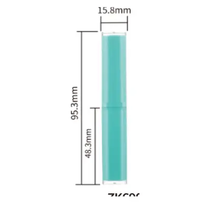 Vỏ son thỏi mảnh 15mm nhiều màu (xanh ngọc, hồng, đỏ) – ảnh 1