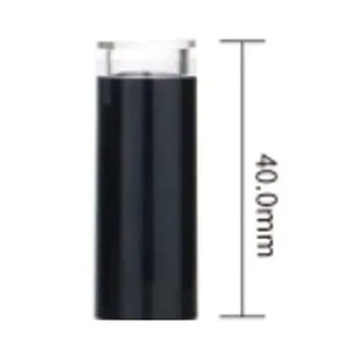 Vỏ son thỏi đen vuông / tròn 47mm – ảnh 6
