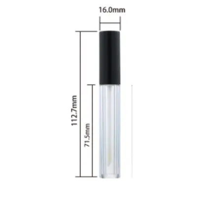 Vỏ son bóng dài nắp đen 113mm – ảnh 2