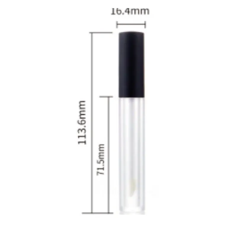 Vỏ son bóng dài nắp đen 113mm – mã NXM0723