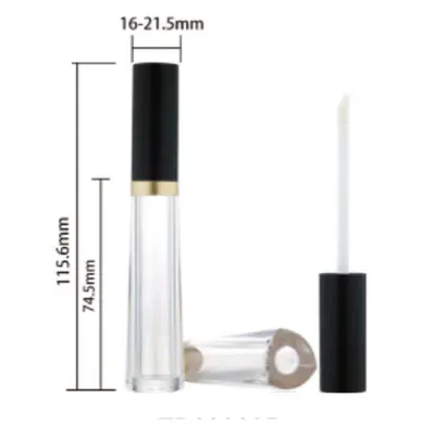 Vỏ son bóng côn nắp đen / vàng 3.8–5.2ml – ảnh 5