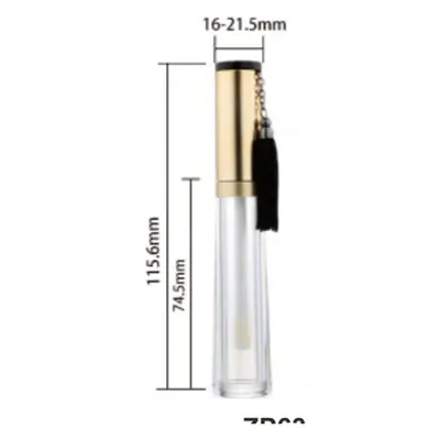 Vỏ son bóng côn nắp đen / vàng 3.8–5.2ml – ảnh 6